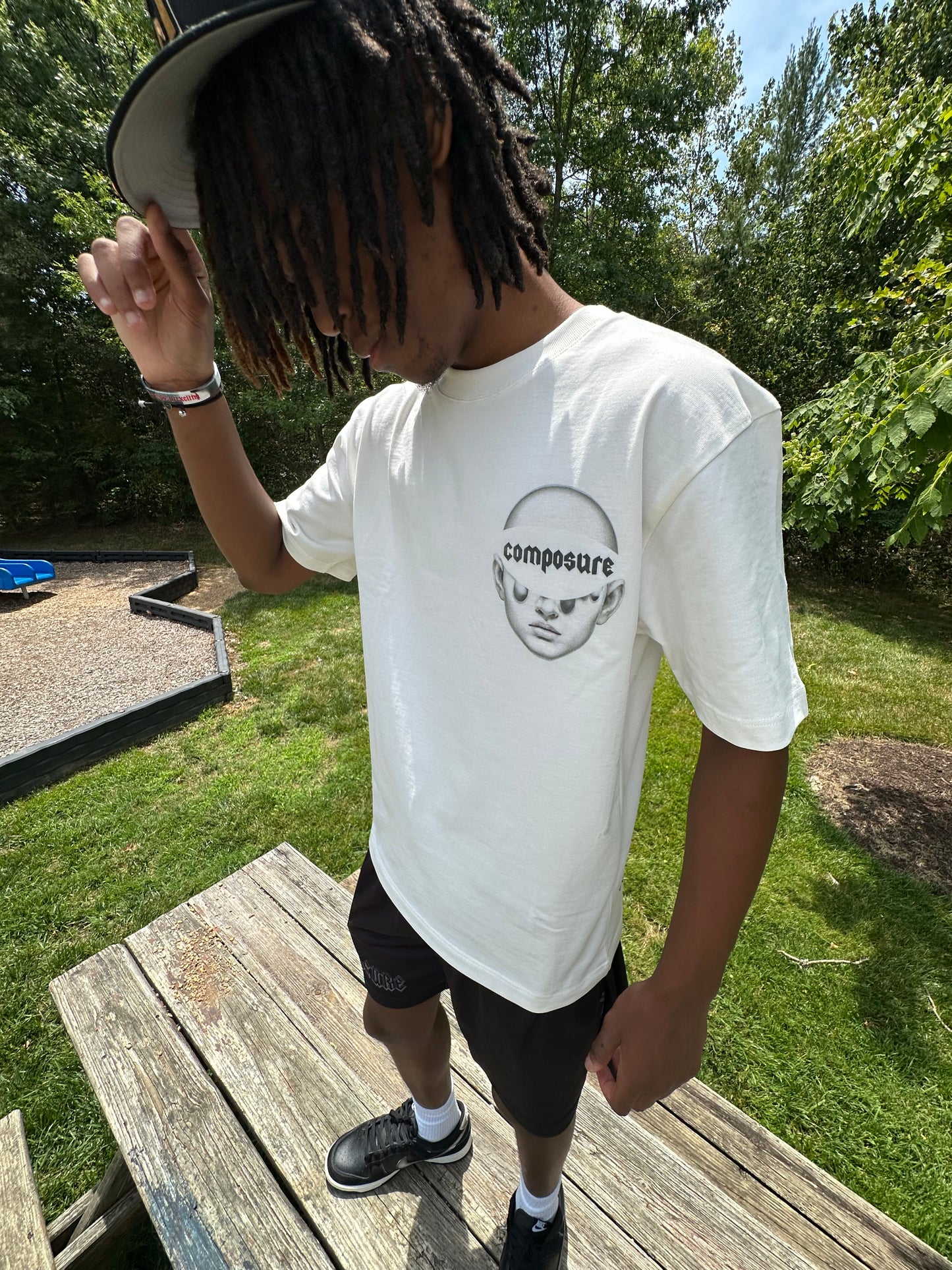 Seashell White “Serenity” Tee